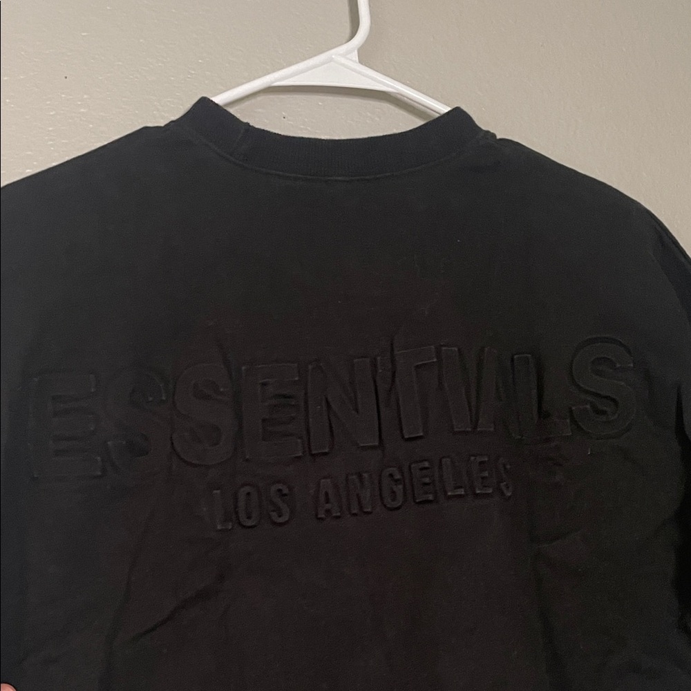 Essentials Black Short Sleeve Tee